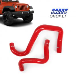 JEEP WRANGLER silikoninis radiatorių žarnų rinkinys 